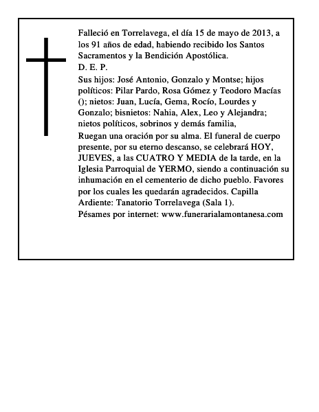 María Teresa Noriega Gutiérrez