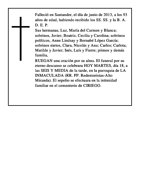 Maria Isabel Fernandez de la Riva