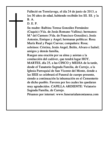 Teresa Romano González
