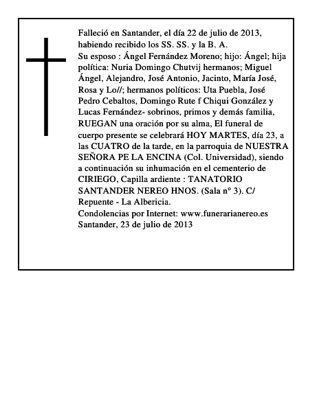Maria del Carmen Martin Costana