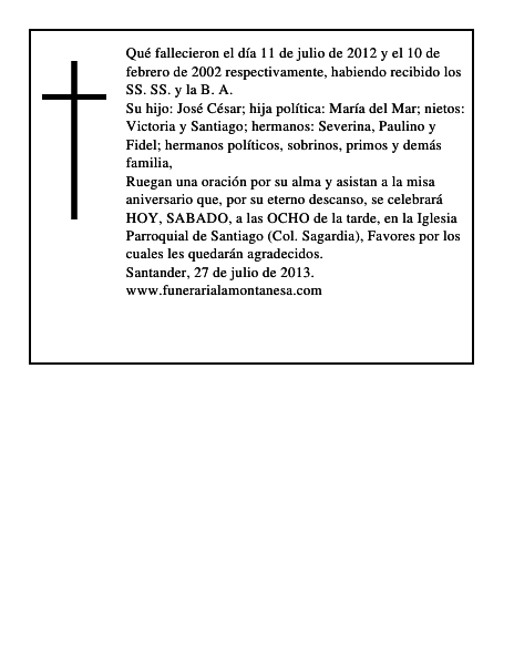 Buenaventura Cuenco Ruiz Sanchez