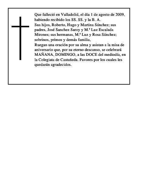 José Antonio Sánchez Escalada