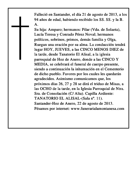 Angeles Pérez Noval