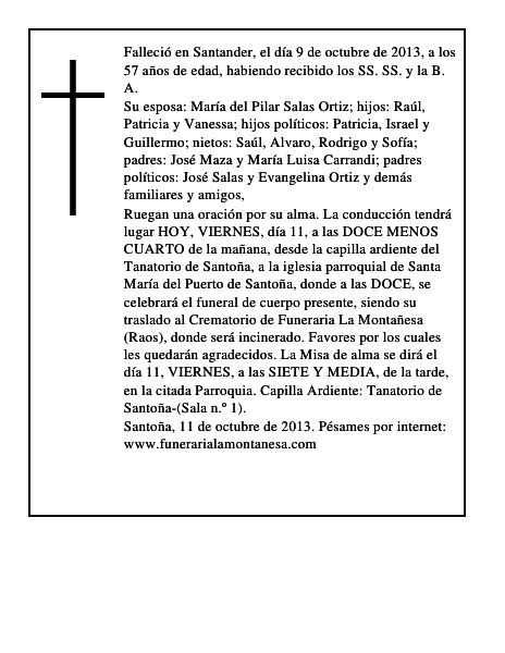 Félix Enrique Maza Carrandi