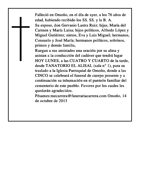 maria del carmen diez vayas