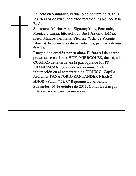 Fernando Incera Veci