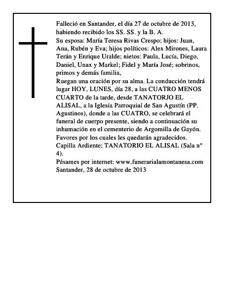 juan antonio cuesta saro