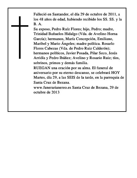 luz maria horna bañuelos