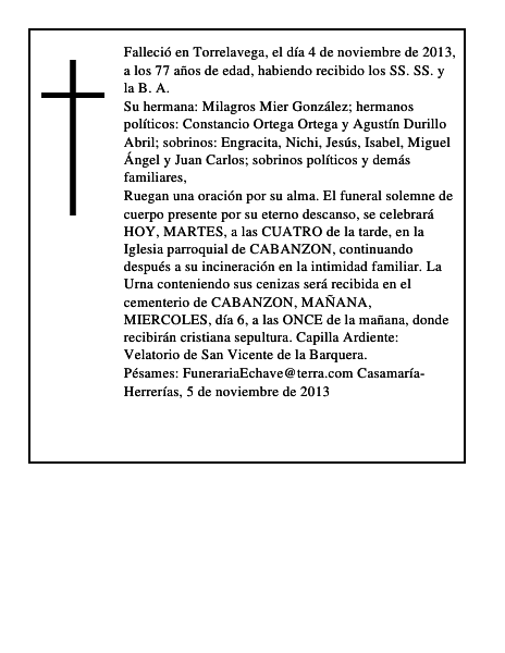 maria de los angeles mier gonzalez