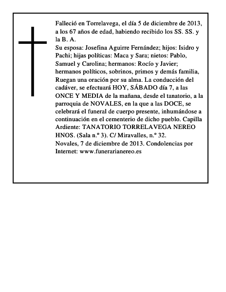 Isidro Sánchez Iglesias