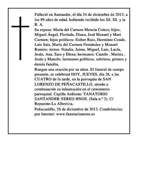 Miguel San Martín Rivas