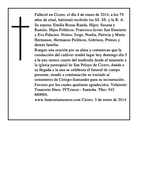 clemente ramiro