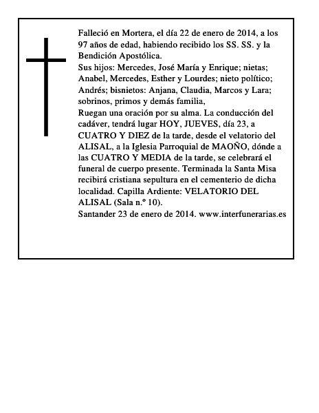 Mercedes Somavilla Arce