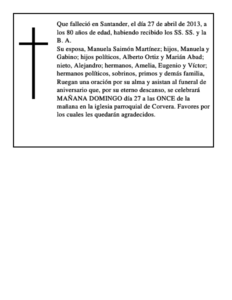 Gabino Castañeda Saiz