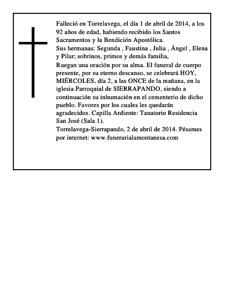 Ana Benita Caballero Bolado