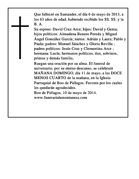 Gloria Sánchez Revilla