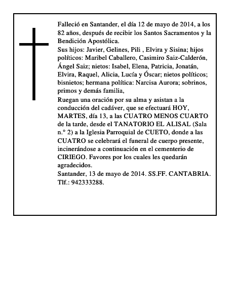 Francisco Antonio Suarez Modino