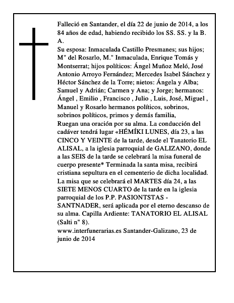 Enrique Tomás Pazos Lainz