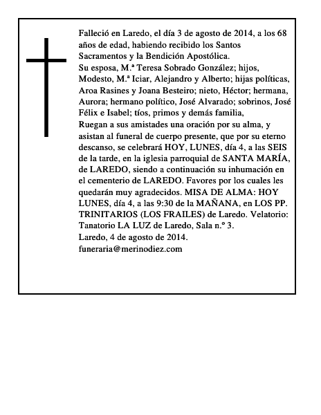 Félix Antonio Gutiérrez de la Pascua