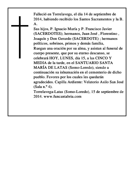 Emerenciana Ricondo López