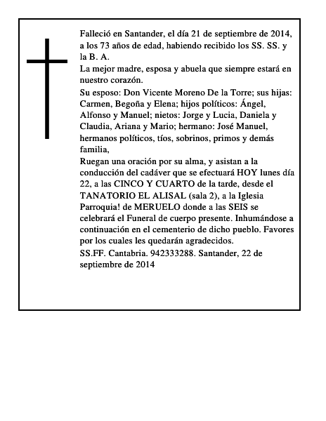 María del Carmen Setién Ruiz