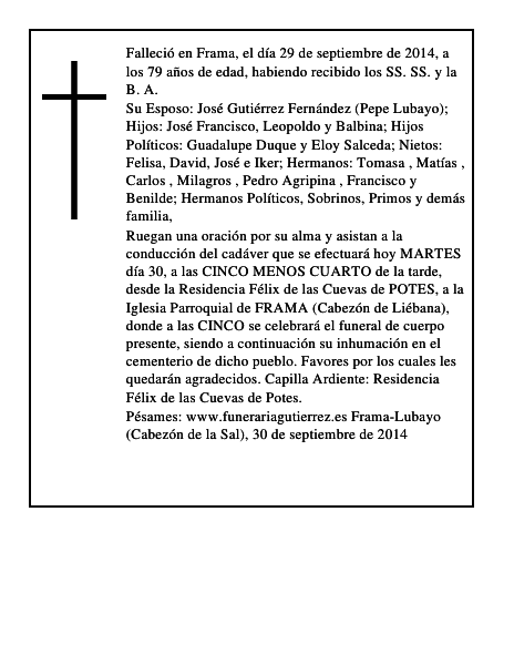 Celerina García Rada