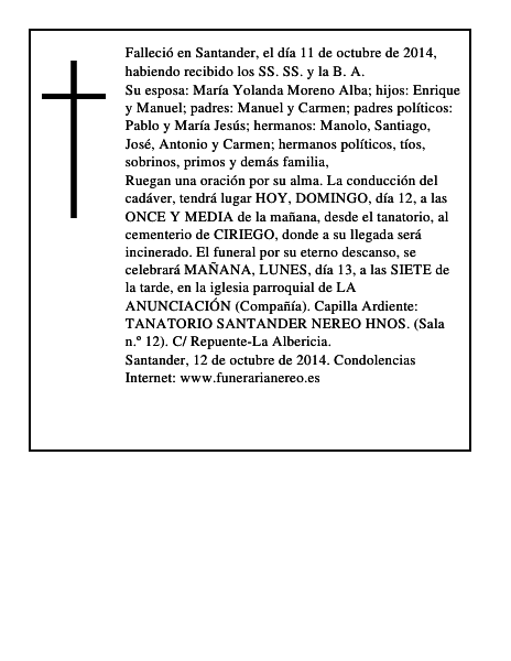 Enrique Pérez Sánchez