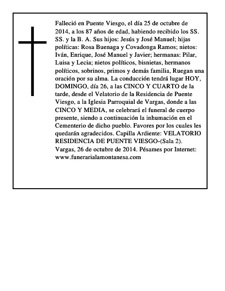 Filomena Mediavilla Sierra