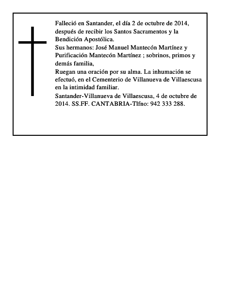 Rosaura Mantecón Martínez
