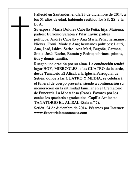 Jesús Miguel Sarabia Lavín