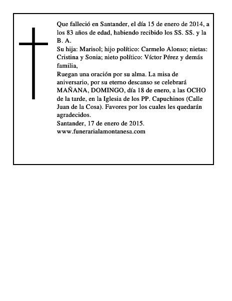 Josefa Fernández Megoya