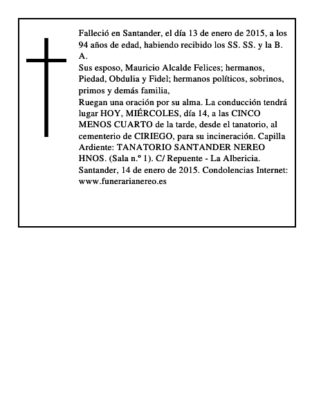 SOLEDAD TERAN LOPEZ