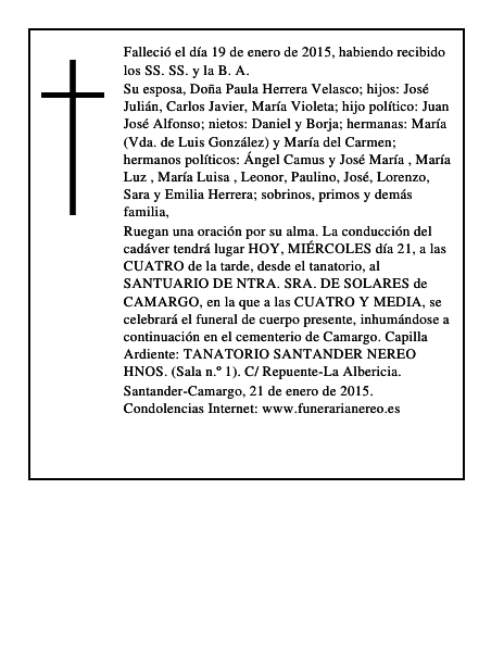 José Ricardo Carvajal Bárcena
