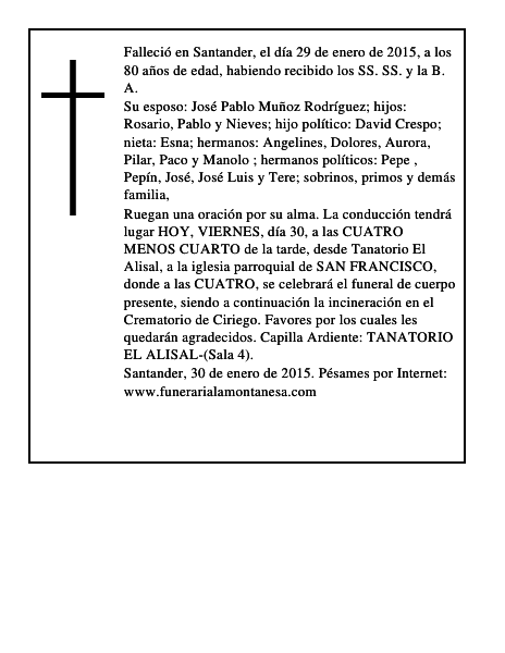 Nieves María Crespo Noriega