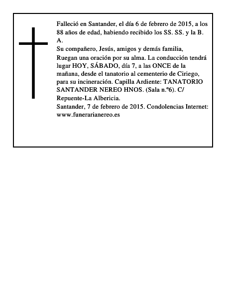MARIA FRANCISCA DEL OLMO PEREZ