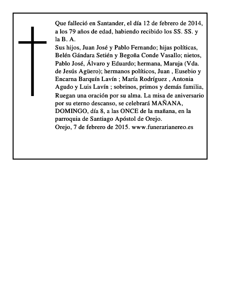 SOLEDAD NOVAL GARCIA