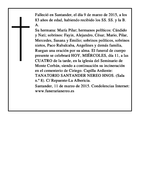 CESAR DE LA CAMPA ALBA