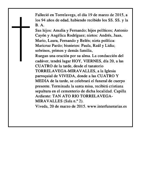 Celedonia González Quevedo