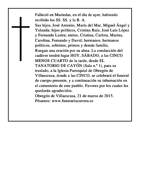 María Antonia García San Vitores