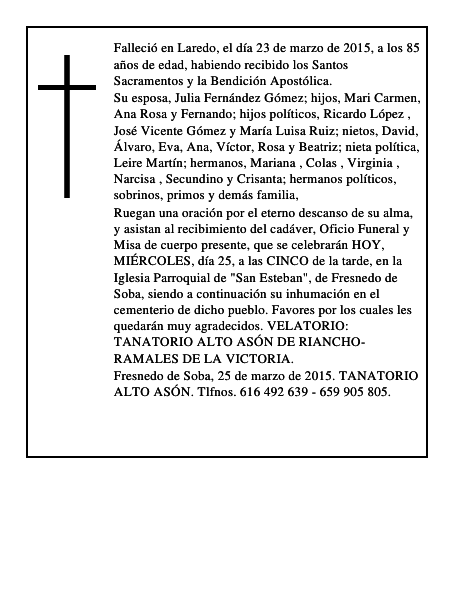 Braulio Sainz-Aja Ortiz