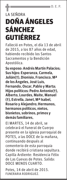 Ángeles Sánchez Gutiérrez