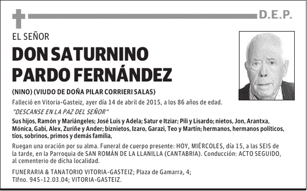 Saturnino Pardo Fernández