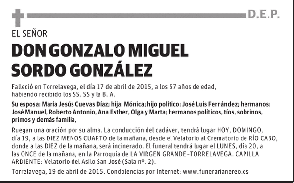 Gonzalo Miguel Sordo González