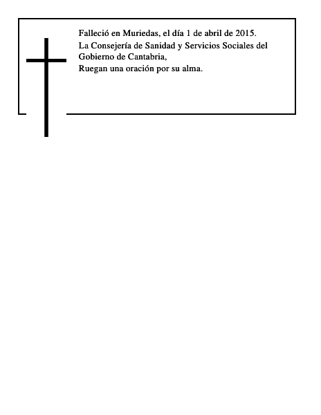 Consejería de Sanidad y Servicios Sociales