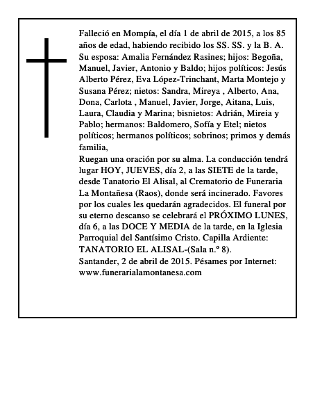 Manuel Benito Fernández