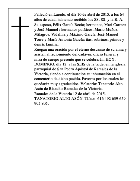 Maria Teresa Peña Sierra