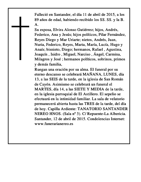 FEDERICO TAZON MAZA