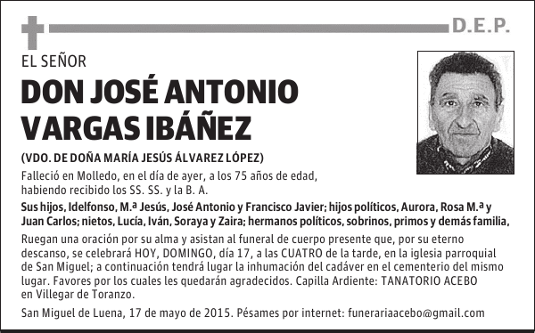 José Antonio Vargas Ibáñez