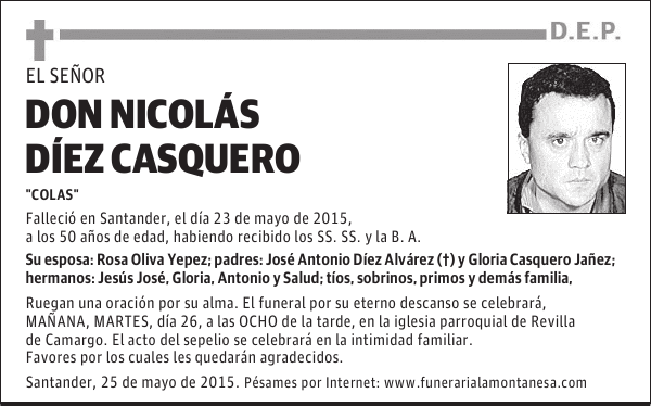 Nicolás Díez Casquero