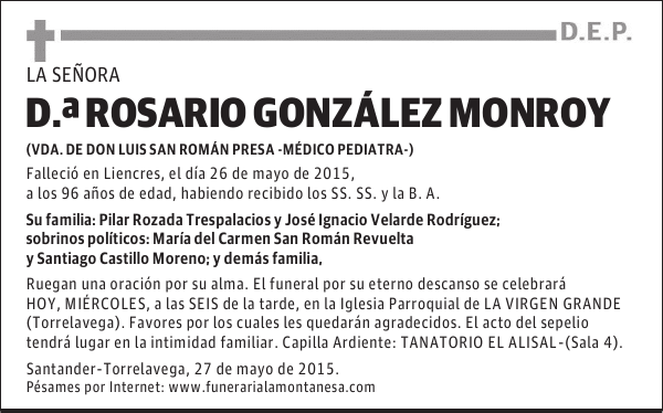 Rosario González Monroy